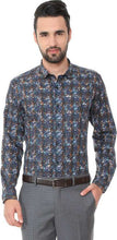 Load image into Gallery viewer, Men Printed Formal Spread Shirt